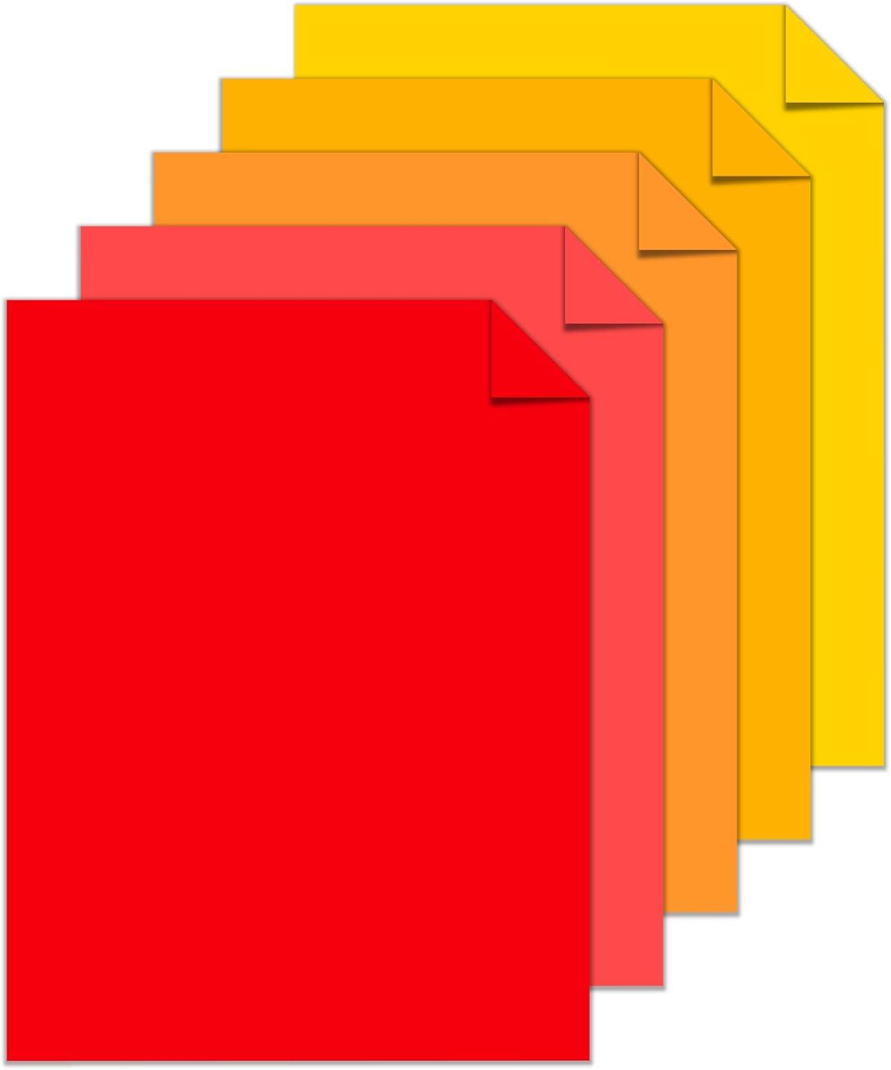 imageAstrobrights Mega Collection Colored Paper quotSunnyquot 5Color Assortment 625 Sheets 24 lb89 gsm 85quot x 11quot  MORE SHEETS 917011 Ream Pack of 2