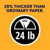 imageAstrobrights Mega Collection Colored Paper Bright Orange 625 Sheets 24 lb89 gsm 85quot x 11quot  MORE SHEETS 91619625 Count Pack of 2