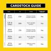 imageNeenah Printable MultiPurpose Card Stock 812quot x 11quot Bright White Pack Of 100 Sheets