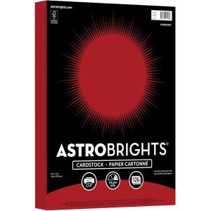 imageRed Holiday Cardstock Paper 65 lb Heavyweight 85 x 11 Astrobrights Rover Red Perfect for Holiday Cards Invitations DIY Arts ampamp Crafts 126 Sheets